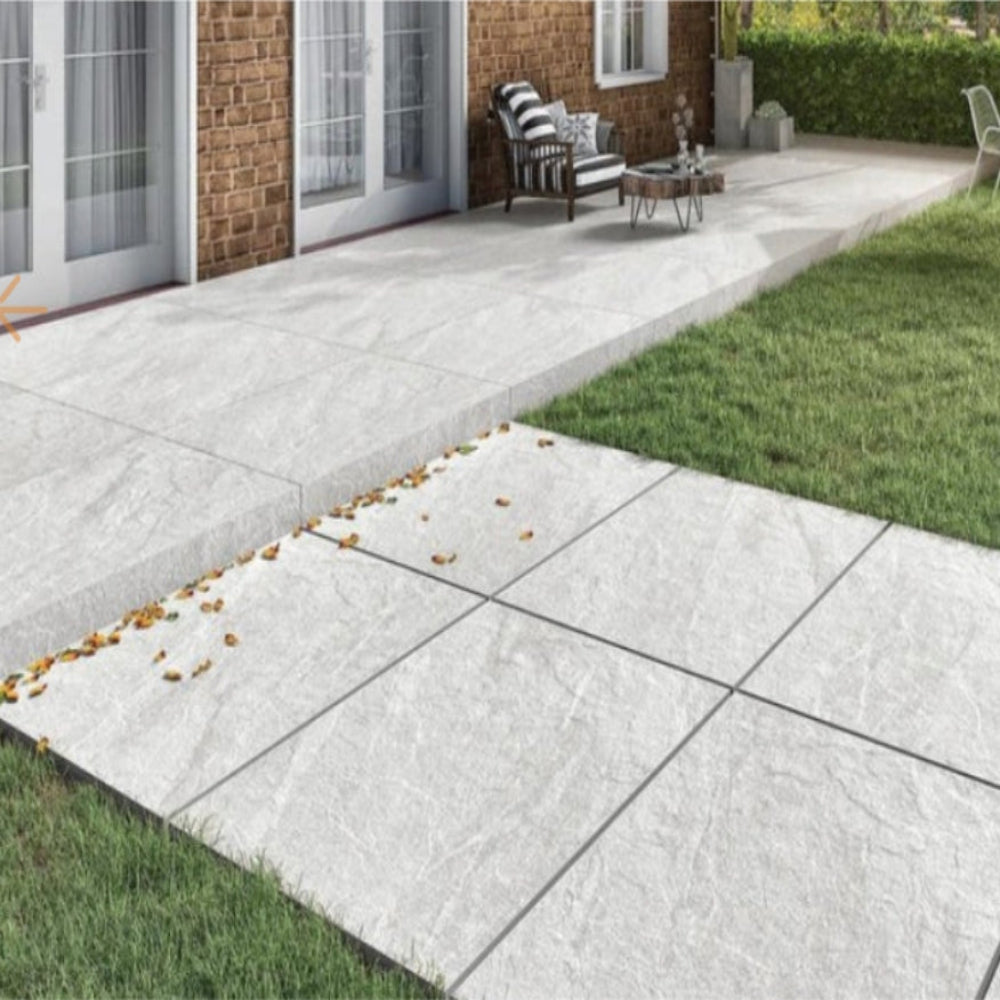 County Light Grey Porcelain Outdoor Tile