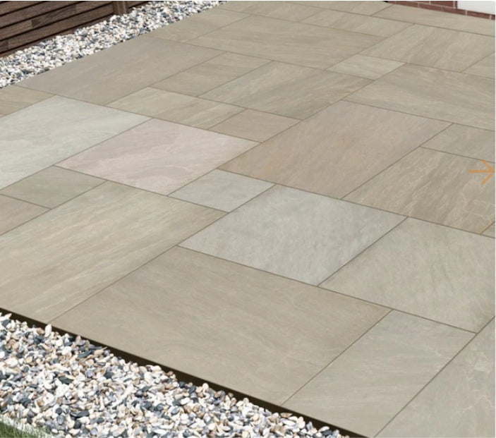 Raj Green Porcelain Outdoor Tile