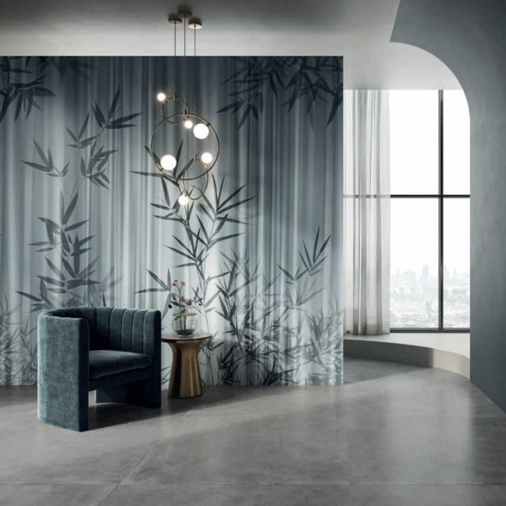 Cotto d'Este Wonderwall Bamboo 100x300cm decorative Kerlite porcelain slab made in Italy