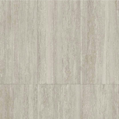 Textured MGM Ceramiche Travertino Grigio Vein cut  tile pattern with a neutral colour scheme
