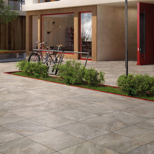 villeroy and boch grey multicolour 60x60 porcelain outdoor tile 20mm