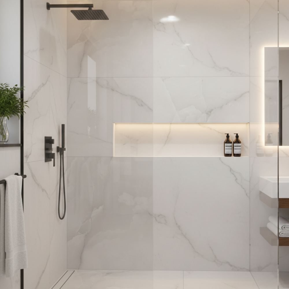 snow flake beige indoor tile 60cmx 120cm glossy tile