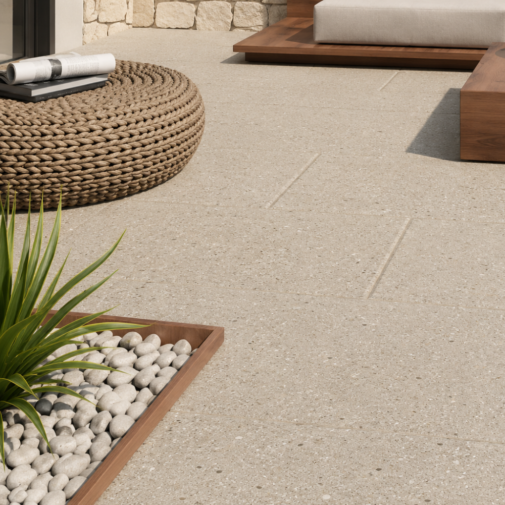 Bestile Venus Beige Outdoor Porcelain Tile 60cm x 90 cm 